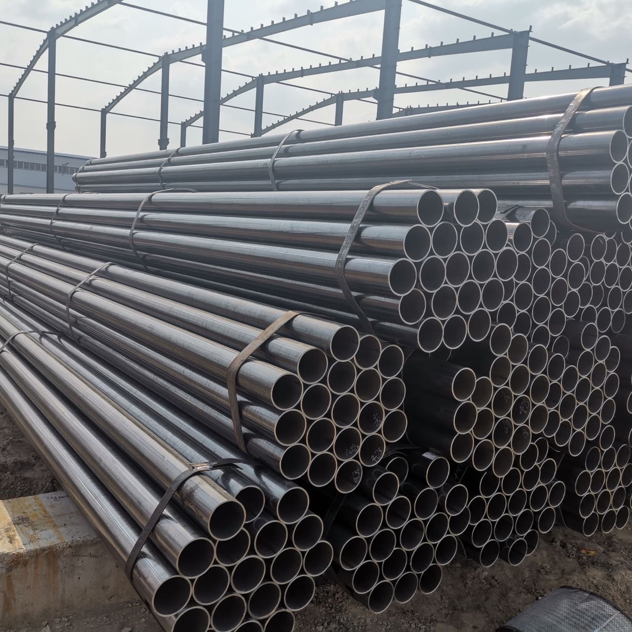 erw steel pipe tube factory