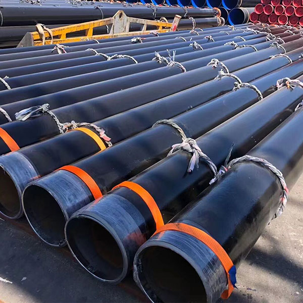 high quality erw black steel pipe price factory