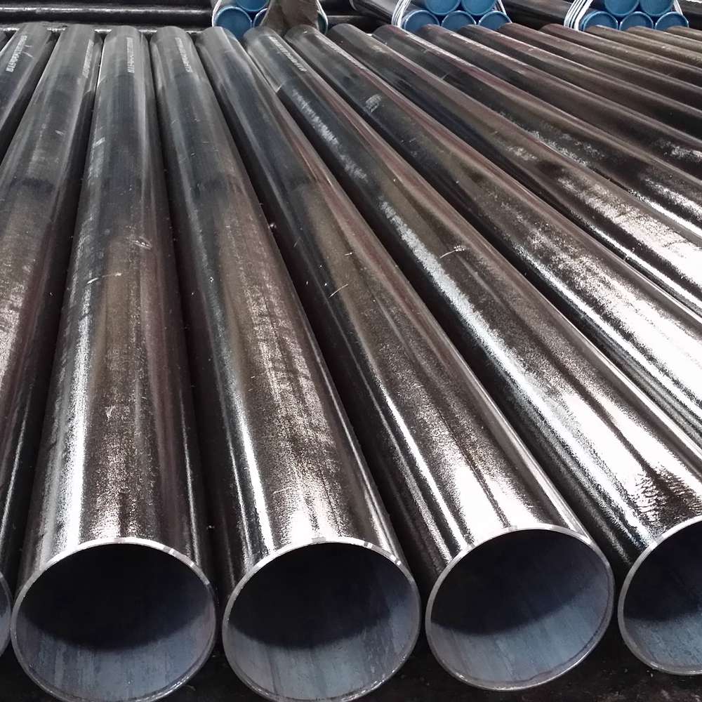 high quality cold rolled black erw steel pipe supplier