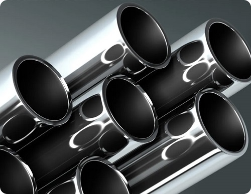 black gas pipe