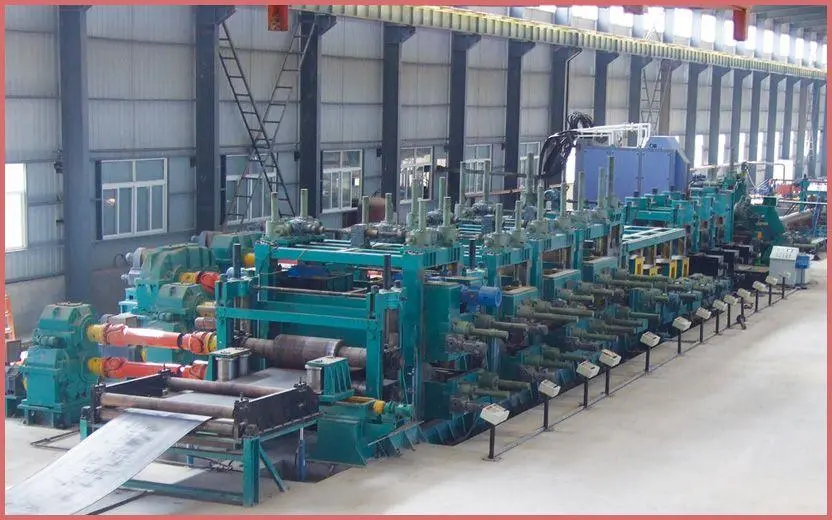 china steel erw welding pipe mill supplier